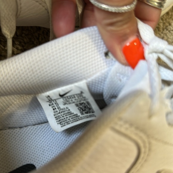 Nike Womens Court Vision CD5434-100 Low White Fashion Sneaker Size 10 - Picture 7 of 7